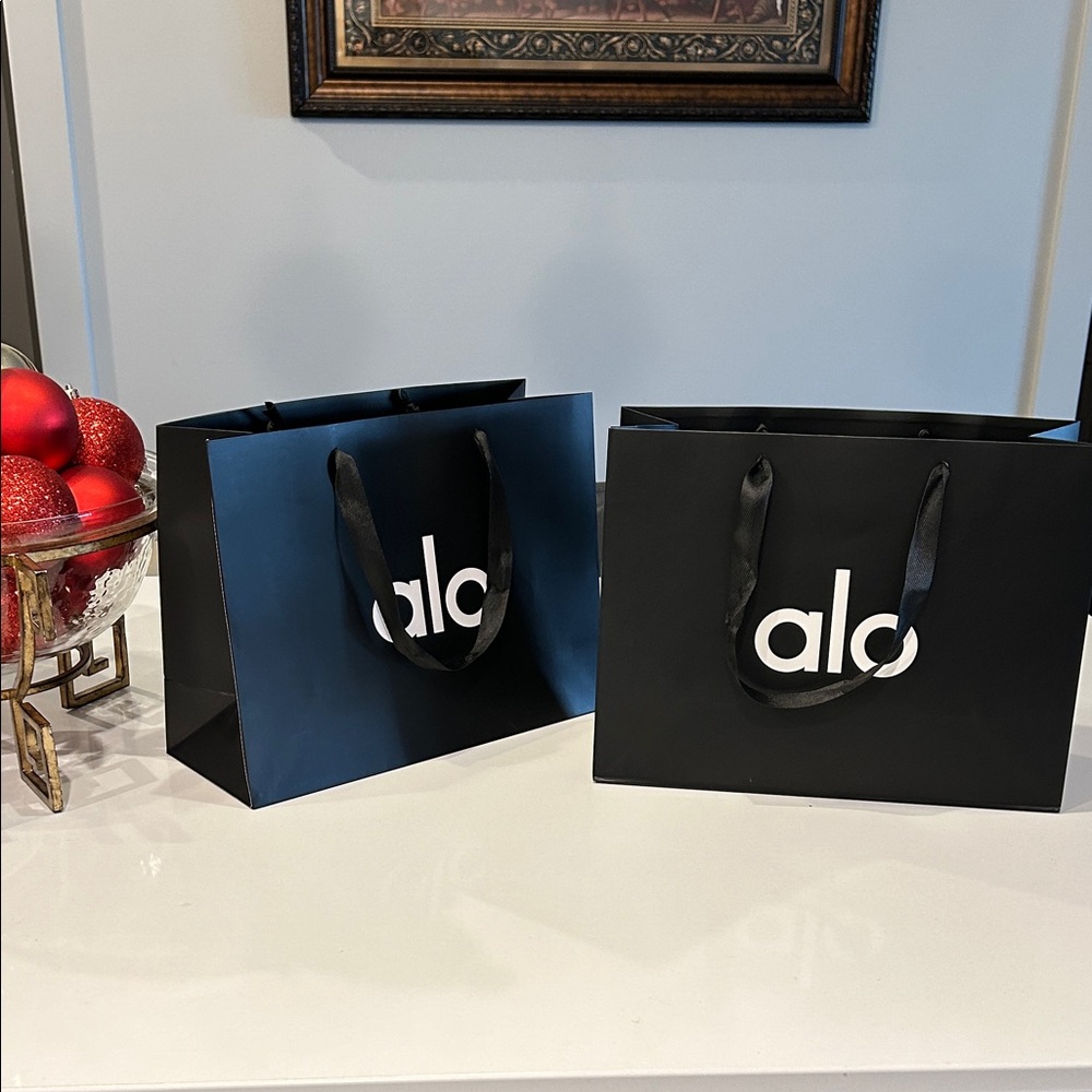 New Alo Shopping Gift Christmas Bags